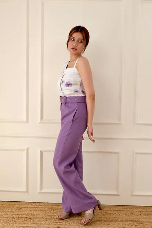 Myra Floral Lavender Coord